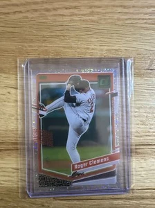 2023 Chronicles Clearly Donruss Roger Clemens Green #4/5 Red Sox - Picture 1 of 3