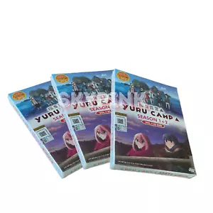 Yuru Camp△ Season 1+2 (VOL.1-25END) DVD Anime English Subtitle All Region - Picture 1 of 6
