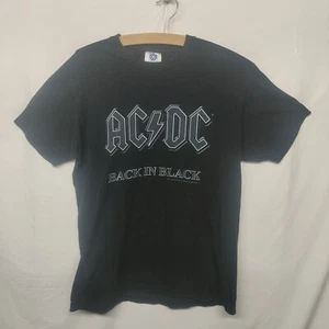 AC/DC Back In Black Vintage T-Shirt Size S Small Starworld Label 2004 Rock Retro - Bild 1 von 7
