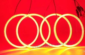 LED halo rings for Chevrolet Corvette tail light 1968-1973 Warning Light lamp - Picture 1 of 13