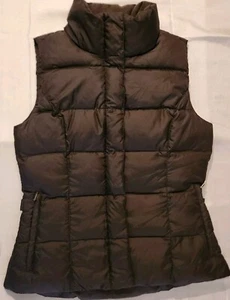Eddie Bauer Goose Down Vest Womens XS Full Zip Puffer Hiking Gorpcore Outdoor - Picture 1 of 7