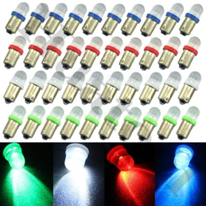 40X BA9s 1816 1445 57 Bayonet Interior Map Dome Light Bulbs T4W H6W 1445 17053 - Picture 1 of 11