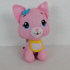 Fisher-Price Doodle Pink Kitty Cat Kitten Plush Toy 7" Baby Stuffed Animal Bib