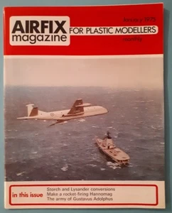 *AIRFIX* magazine January 1975 for plastic modellers/ MONTHLY  - Bild 1 von 2