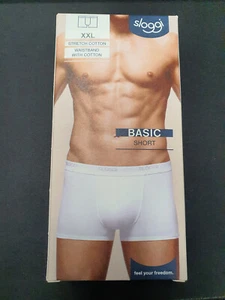 Sloggi Boxer Uomo Cotone Elasticizzato Boxer Uomo Aderenti Bianco - Foto 1 di 2
