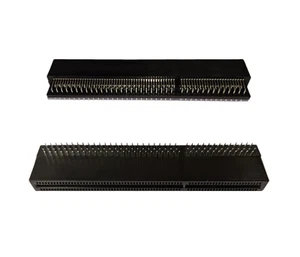 Black 150 PIN 90 Degrees Amiga 1200 Edge Expansion Turbo Card Connector - Afbeelding 1 van 6