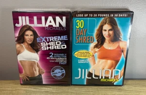 Jillian Michaels: Extreme Shed Shred & 30 Day Shred - DVD Lot - Brand NEW Sealed - Picture 1 of 2