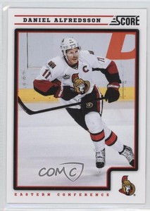 2012-13 Score Daniel Alfredsson #326 HOF