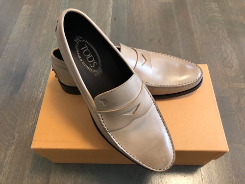 TOD’S Tod's nuovo mocassino Devon Penny marrone chiaro US 9D