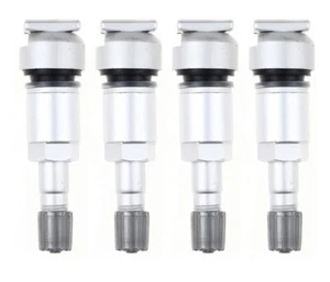 4x Sensor de presión de neumáticos TPMS Kit de reparación de vástago Chrysler Jeep Commander Dodge 300C - Imagen 1 de 4