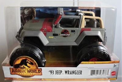 Matchbox Mattel Jurassic World DOMINION 93 Jeep Wrangler                    (C8) - Image 1 of 4
