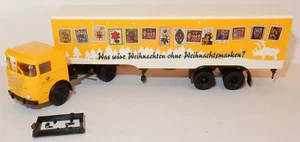 BREKINA Ho 1/87 Truck Büssing Ls 11 FS Stamp Party Christmas New Year #18504 - Picture 1 of 3
