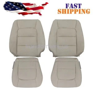 For 1998 to 2007 Lexus LX470 DRIVER / PASSENGER Bottoms / Tops Leather Cover Tan - Picture 1 of 129