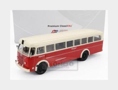 1:43 PREMIUM CLASSIXXS Ikarus 60 Autobus Cottbusverkehr 1965 Cream Red PREM47190 - Immagine 1 di 2