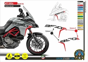 Grafiche adesive per DUCATI MULTISTRADA 950 S GT GRAND TOUR SERIE - DU MT RX - Picture 1 of 1