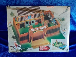 SD1 Fort Alamo + Indianerlager Soldaten FORTINO Made in Italy Xyloplast - Bild 1 von 10
