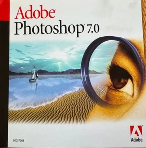 Photoshop 7.0 - Macintosh ~ UPGRADE ONLY ~ With Serial Number - Picture 1 of 3