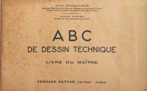 Abc du dessin technique livre du Maitre | Jean Chadourne André Picard | Bon état - Picture 1 of 1