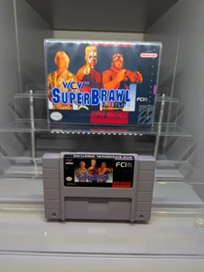 WCW Superbrawl Wrestling SNES 1994 Tested - Picture 1 of 2