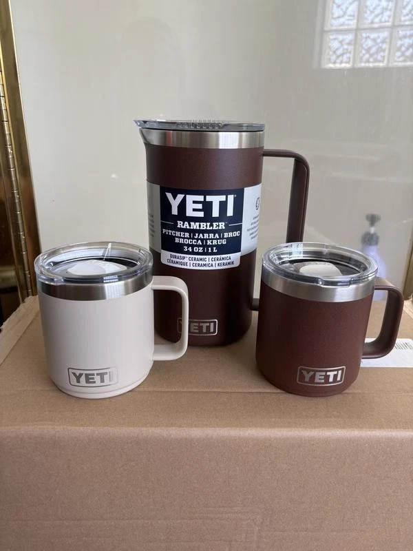 YETI Rambler 34 oz French Press - Wetlands Brown NEW + FREE SHIP! - Image 1 of 1