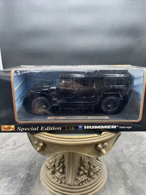 Maisto Special Edition 1998 Black Hummer Station Wagon 1:18 Scale NIB - Image 1 of 4