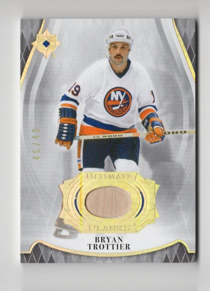 2023-24 Ultimate Collection Ultimate Planks Game-Used Stick Bryan Trottier 46/49 - Image 1 of 1