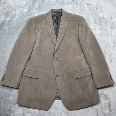 Abrigo deportivo Michael Michael Kors para hombre 42R topo pana academia chaqueta blazer Foto 1 de 4