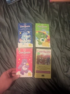 Care Bears VHS Lot. 4 VHS Of The Care Bears Cartoon. - Picture 1 of 4