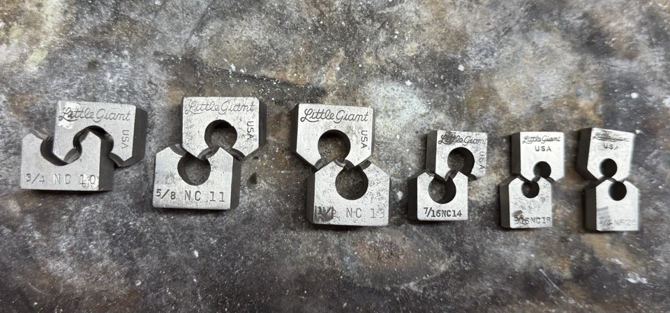 Little Giant Thread Cutting Does. American Made. 3/4 Through 1/4 - Image 1 of 1