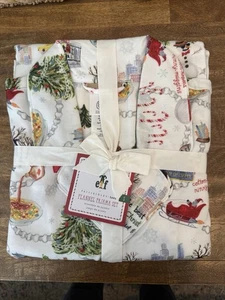 POTTERY BARN X Elf Erwachsene Flanell Pyjama Gr. S Weihnachten Urlaub Elfe Film - NEU - Bild 1 von 5