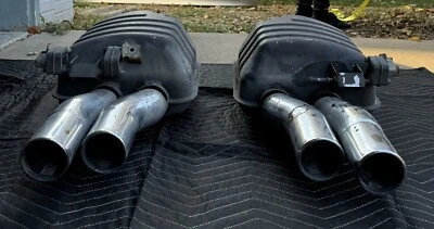 BMW M6 E64 E63 2006-2010 silenciador escape resonador OEM Foto 1 de 4