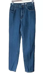 Pantalones de mezclilla Sloane St pierna recta preppy minimalista armario básico para mujer talla 8 - Imagen 1 de 9