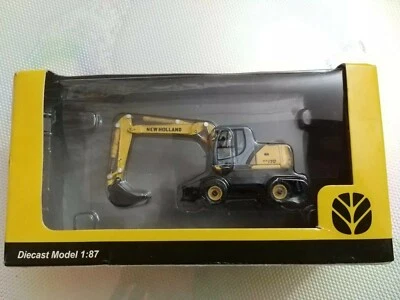 Modellino Trattore NEW HOLLAND CONSTRUCTION SCALA 1:87 DA COLLEZIONE. - Immagine 1 di 3