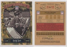 2013 Panini Cooperstown Collection Gold Crystal Shard /299 George Brett #99 HOF