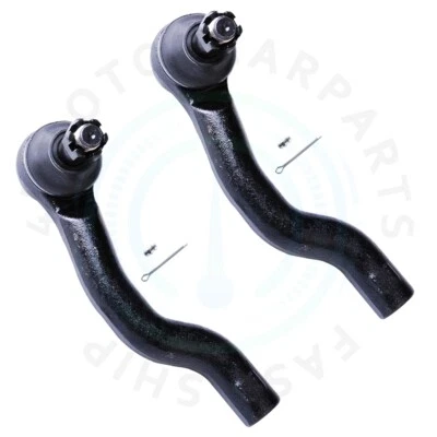 2x Fits 2005-2019 Nissan Frontier 2005-15 Nissan Xterra Front Outer Tie Rod End - Image 1 of 4