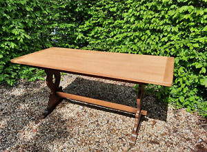 Vintage Oak refectory Table 167cm x 75cm