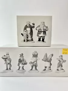 dept 56 heritage village lot Santa & Mrs Claus, Early Rising Elves Christmas Acc - Picture 1 of 12