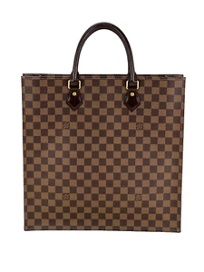 Louis Vuitton Bag Sac Plat Damier Ebene Canvas Tote Shopping Bag Ebay Live - Picture 1 of 12