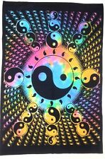 Psychedelics Wall Hanging Yin Yang Tapestry Tie Dye Ethnic Mandala Decor Poster