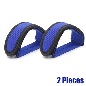 Pedal Fixed Gear Bicycle Pedal Straps Bike Pedal Tape Toe Clips Foot Strap Belt - Picture 1 of 13