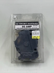 Connecticut Electric UBIF-260N Circuit Breaker 2-Pole 60 Amp - Picture 1 of 1