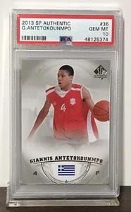 2013 GIANNIS ANTETOKOUNMPO RC SP AUTHENTIC ROOKIE #36 PSA 10 MILWAUKEE BUCKS - Picture 1 of 8