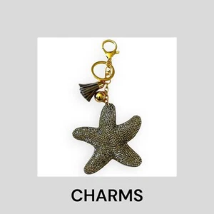 Starfish Purse Charm or Keychain - Picture 1 of 4