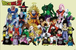 Dragonball Z Poster Anime Collage 24x36 - Dragon Ball Z Wall Art Print Decor New - Picture 1 of 6