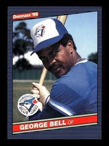 1986 Donruss #71 George Bell Toronto Blue Jays - Picture 1 of 2