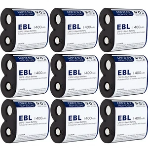EBL CR-P2 6V Lithium Batteries CRP2 DL223A EL223A 6V Photo Battery lot - Picture 1 of 10
