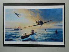 AIRFORCE PRINT-' THE HOMECOMING'  U-BOATS RETURN TO BREST