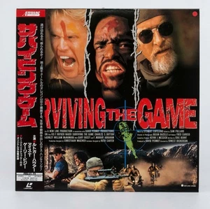 04728 EX Laserdisc / SURVIVING THE GAME / ASLF-5039 w/OBI from Japan - Picture 1 of 3