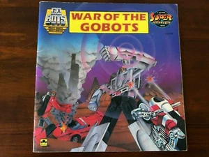 War of the GoBots Super Adventure Storybook Steve Ditko Art 1984 Retro Toys - Picture 1 of 5