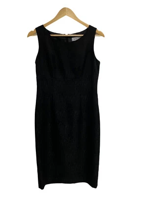 Kasper Mujer Cambio Formal Vestido Negro Sin Mangas Talla 4 Foto 1 de 4